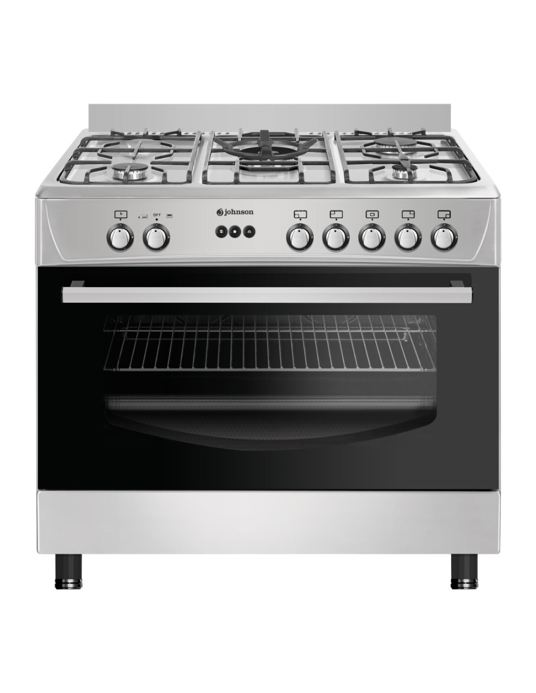 Butane gas cooker 90 cm inox
