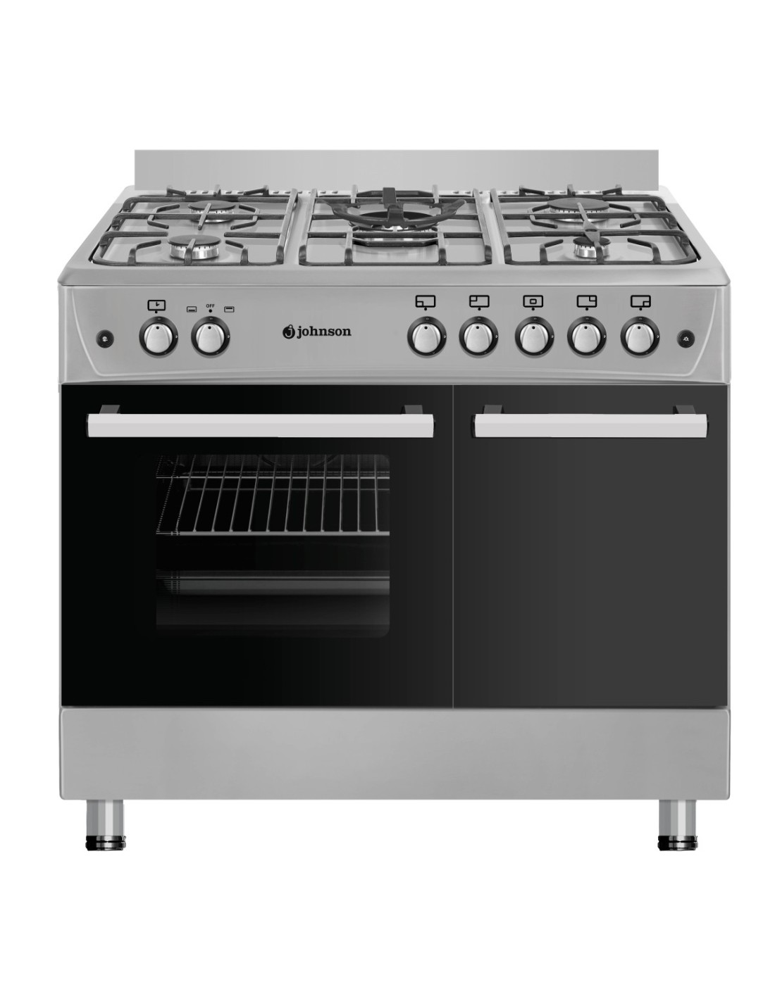 Butane gas cooker 90 cm inox