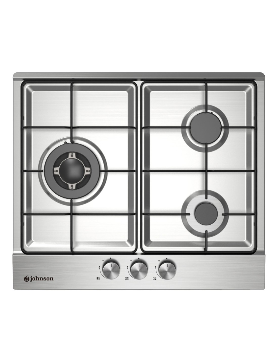 Gas hob 60 cm 3 burners