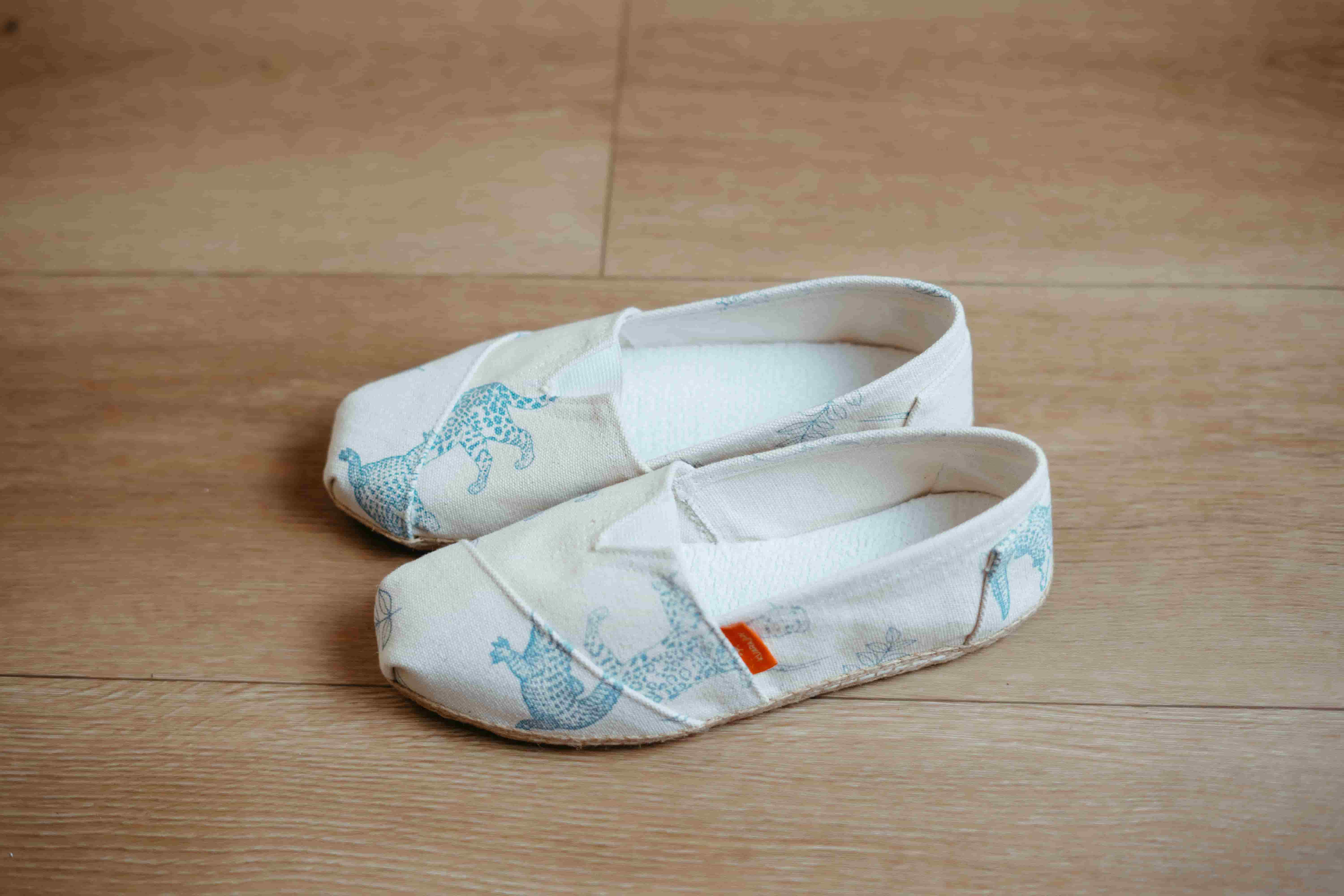 Alpargata Iberá Celeste Sustentable