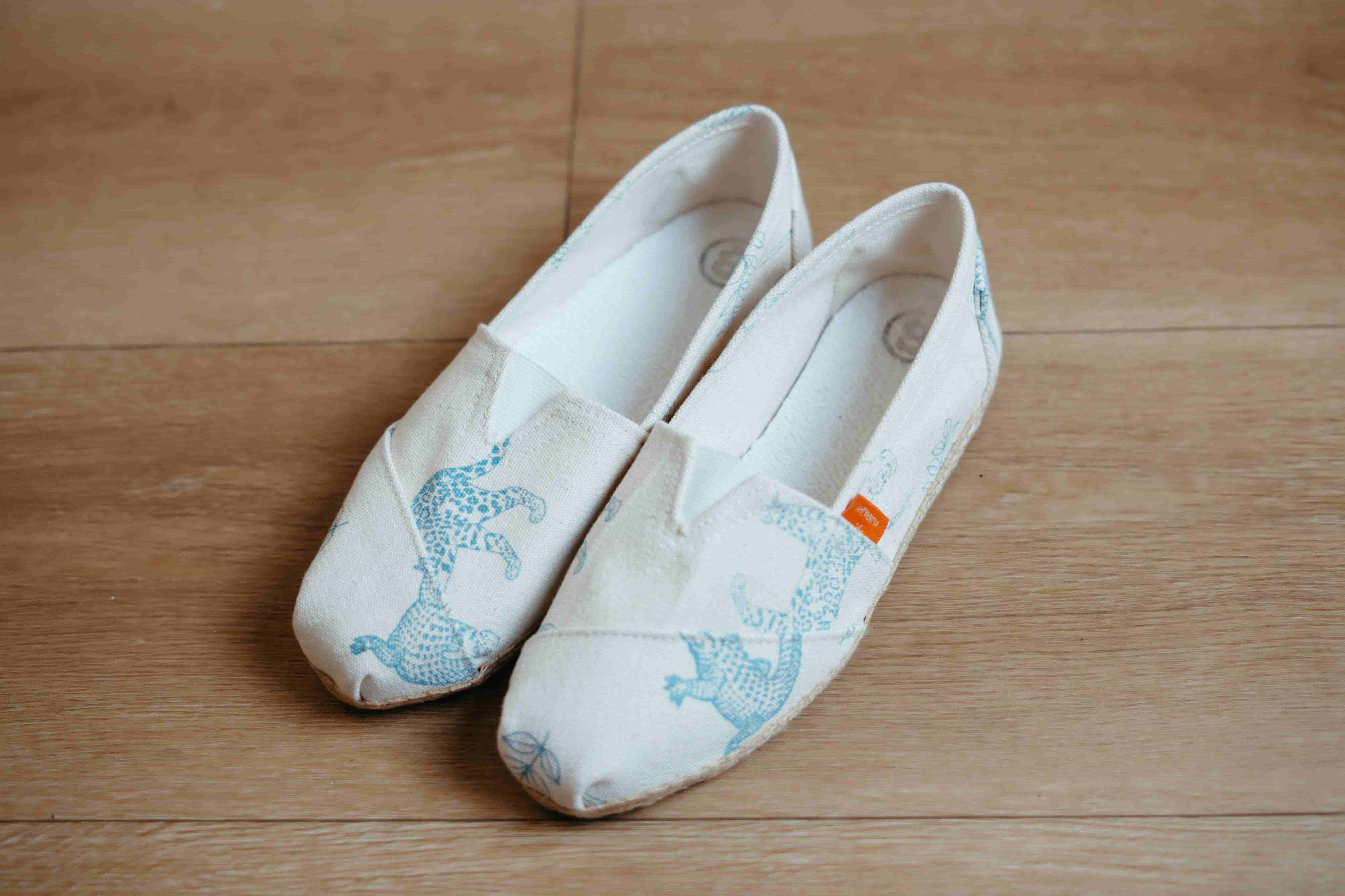 Alpargata Iberá Celeste Sustentable