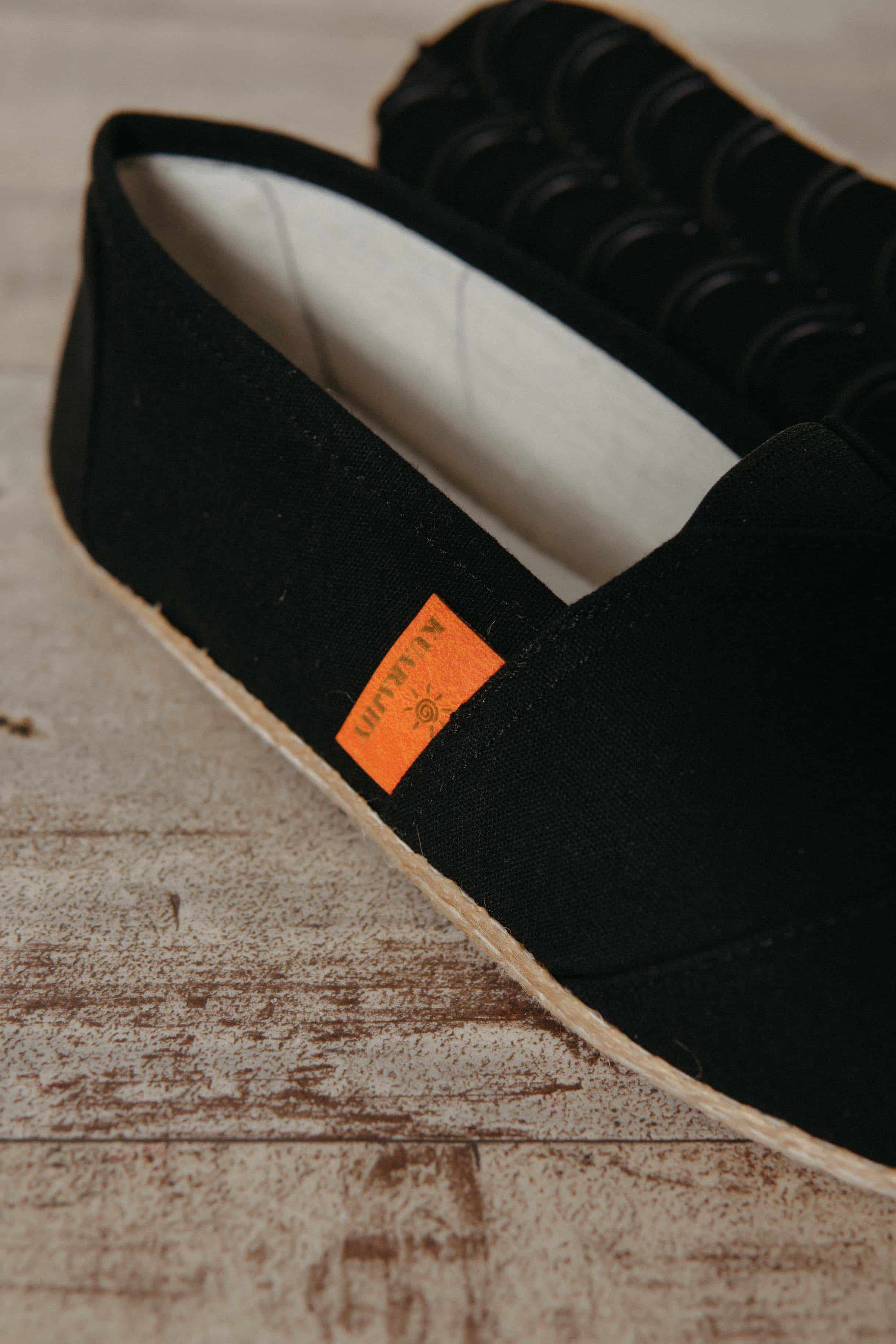 Alpargata Clásica Negra Sustentable 