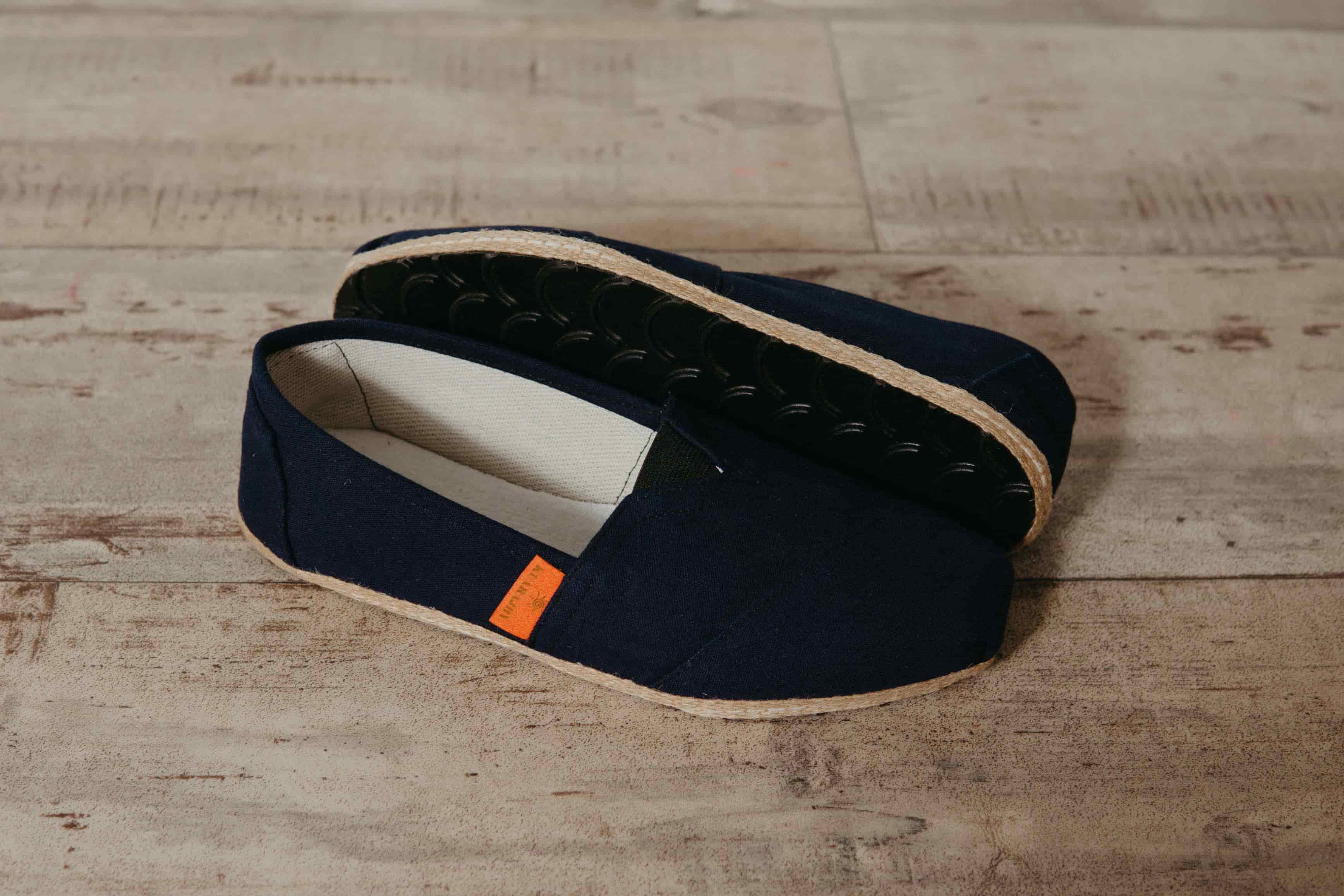 Alpargata Clásica Azul Marino Sustentable