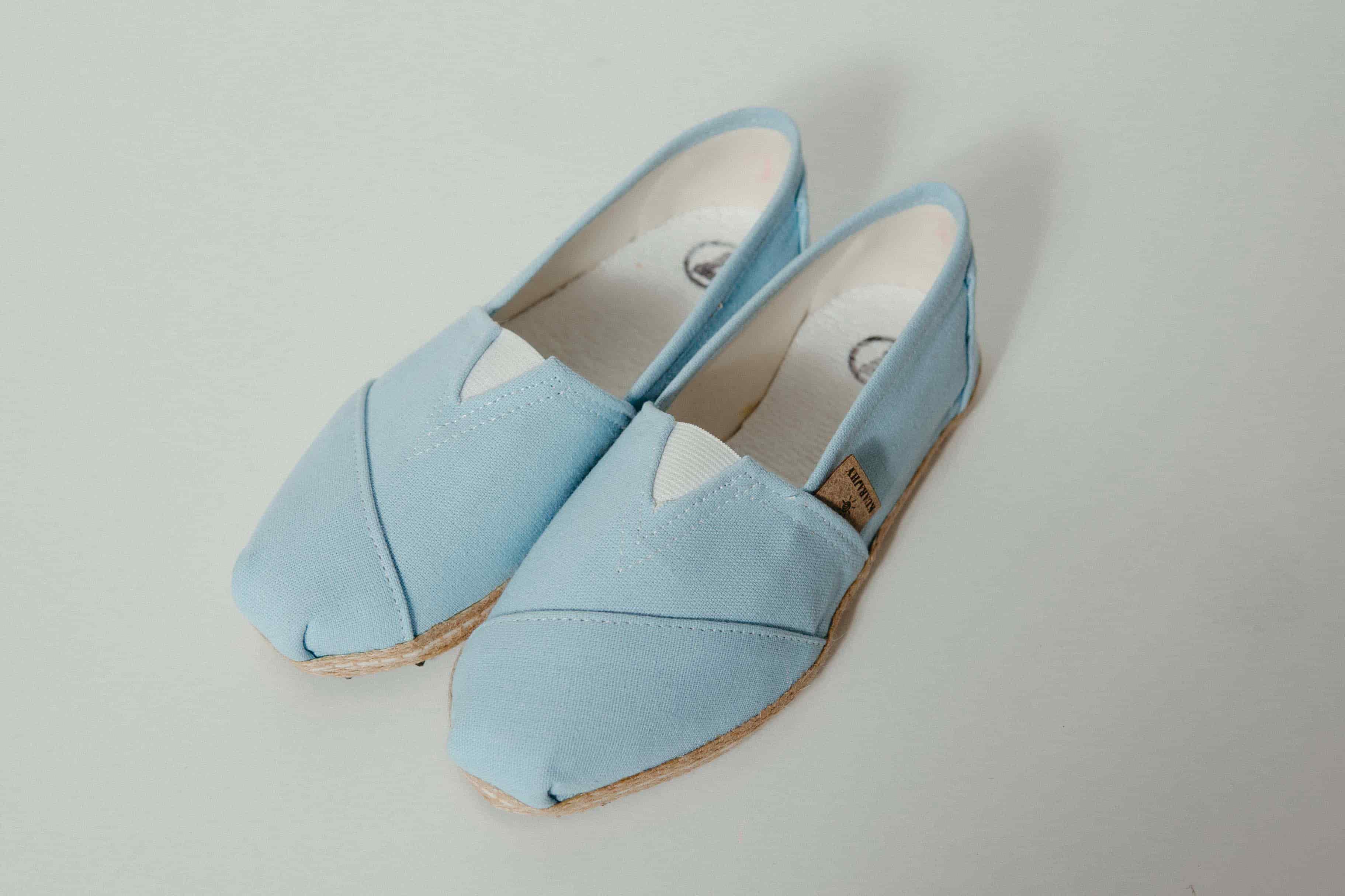 Alpargata Clásica Celeste Sustentable