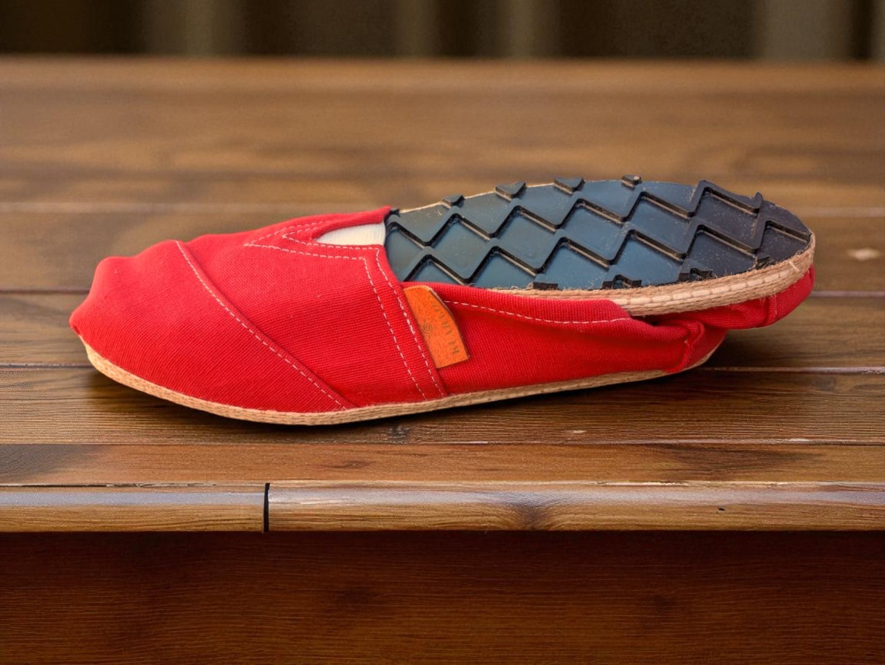 Alpargata Clásica Roja Sustentable