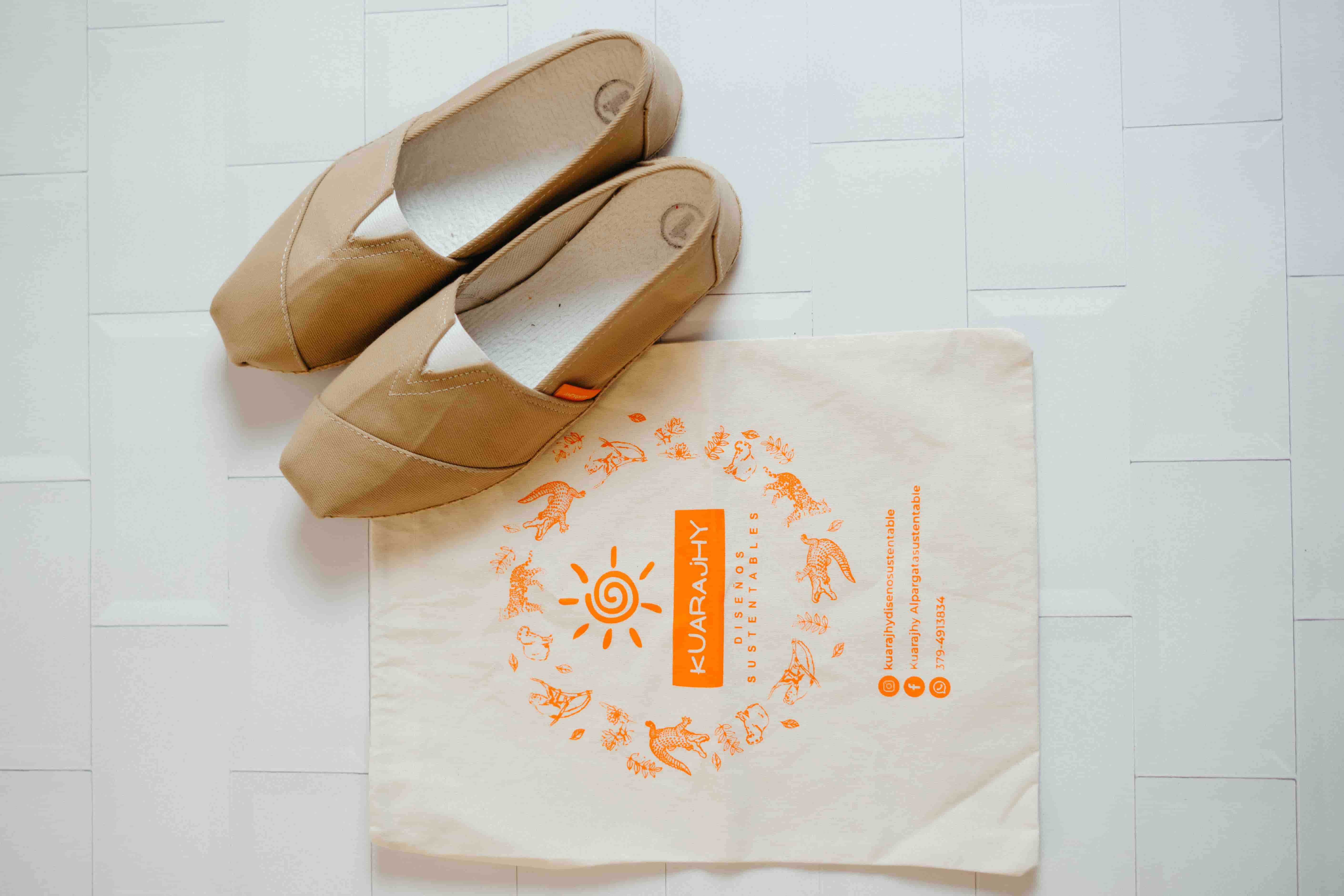 Alpargata Clásica Beige Sustentable