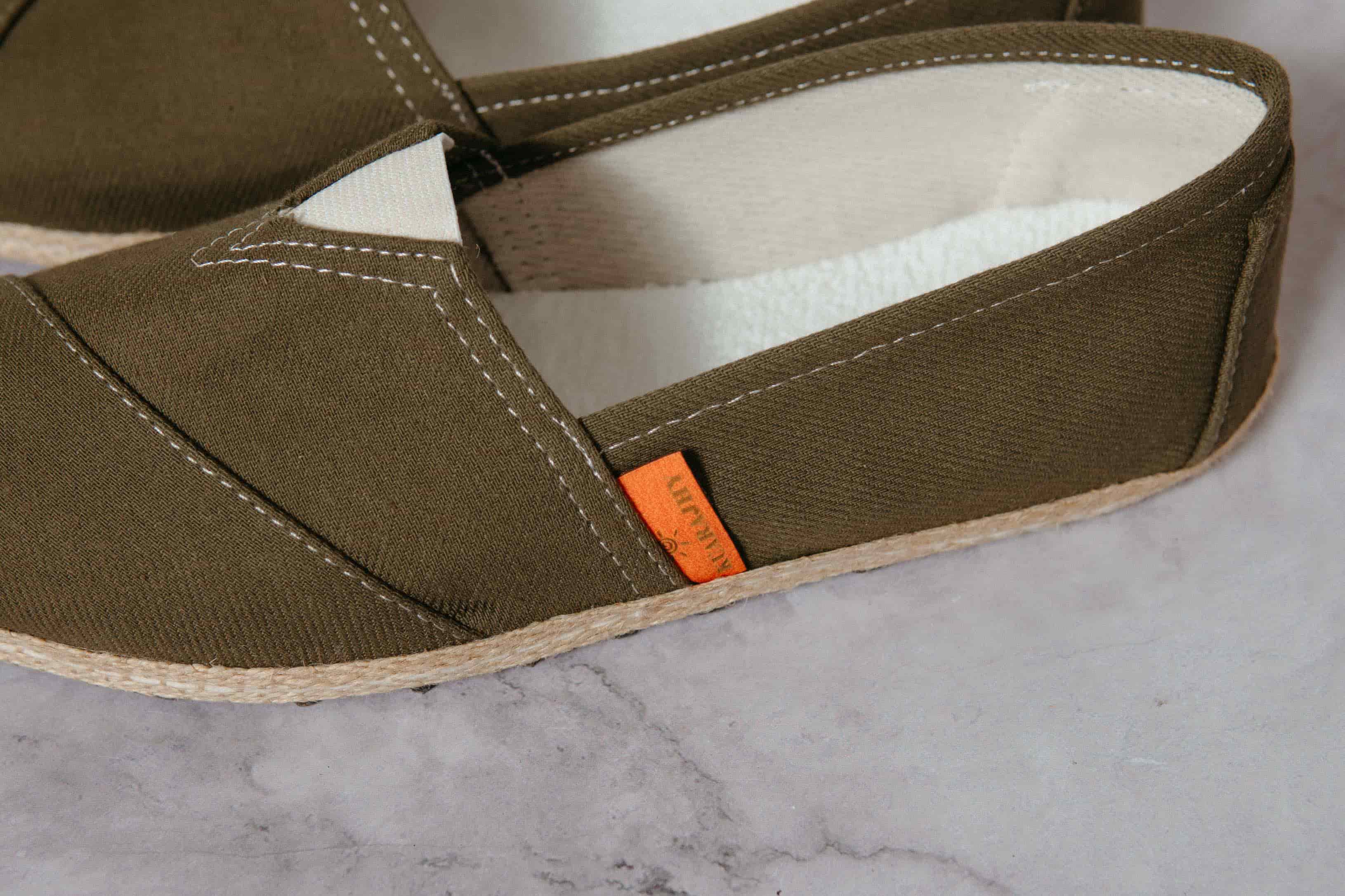 Alpargata Clásica Verde Musgo Sustentable