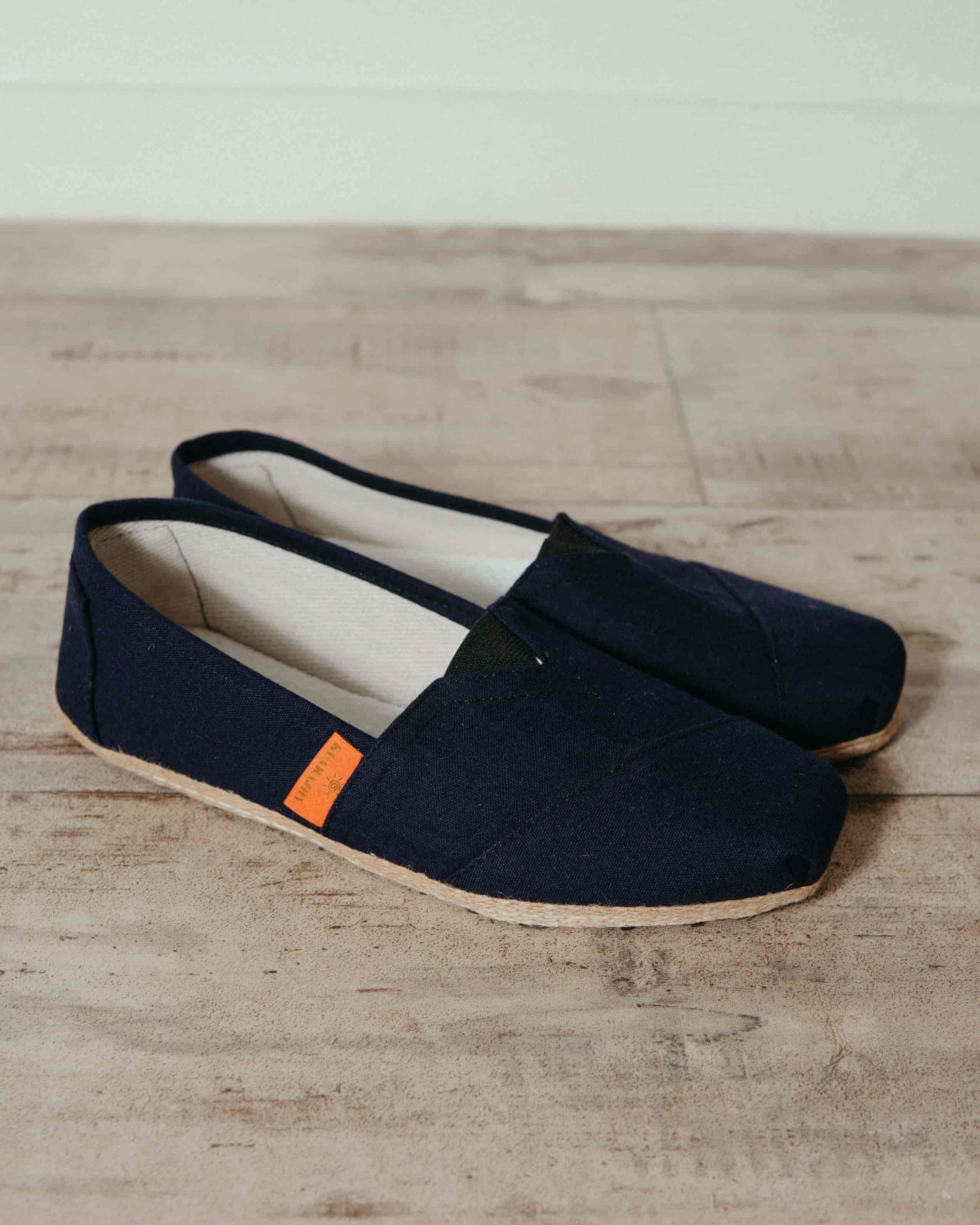 Alpargata Clásica Azul Marino Sustentable