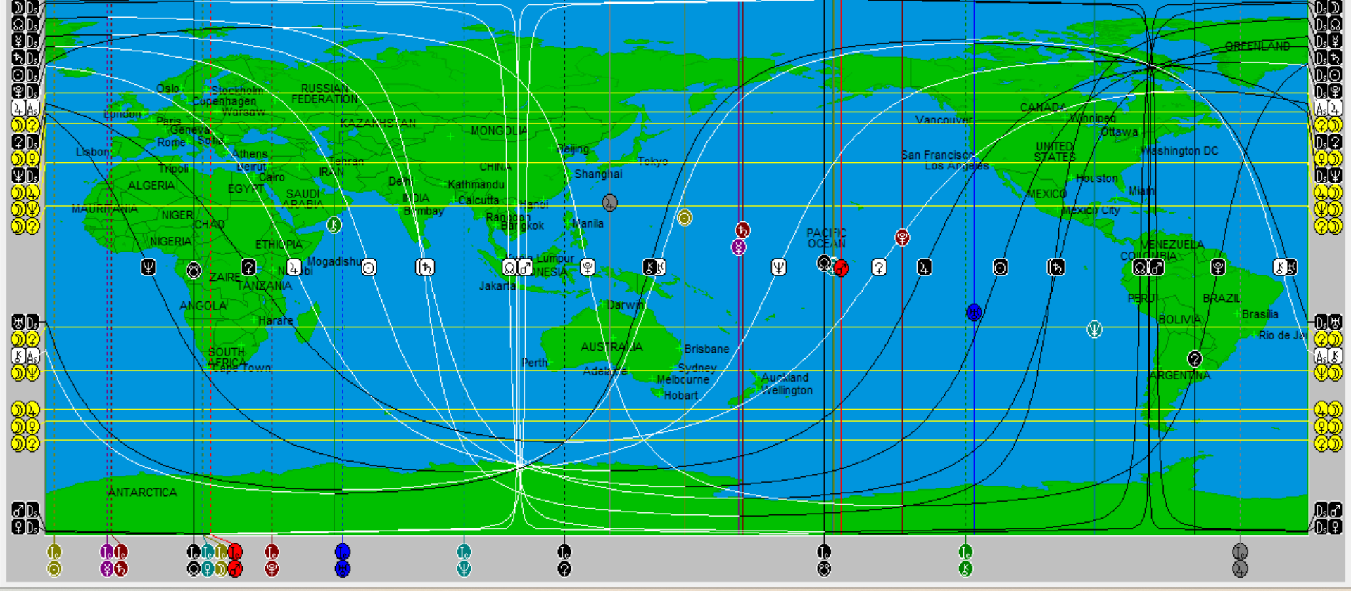 Astrocartography