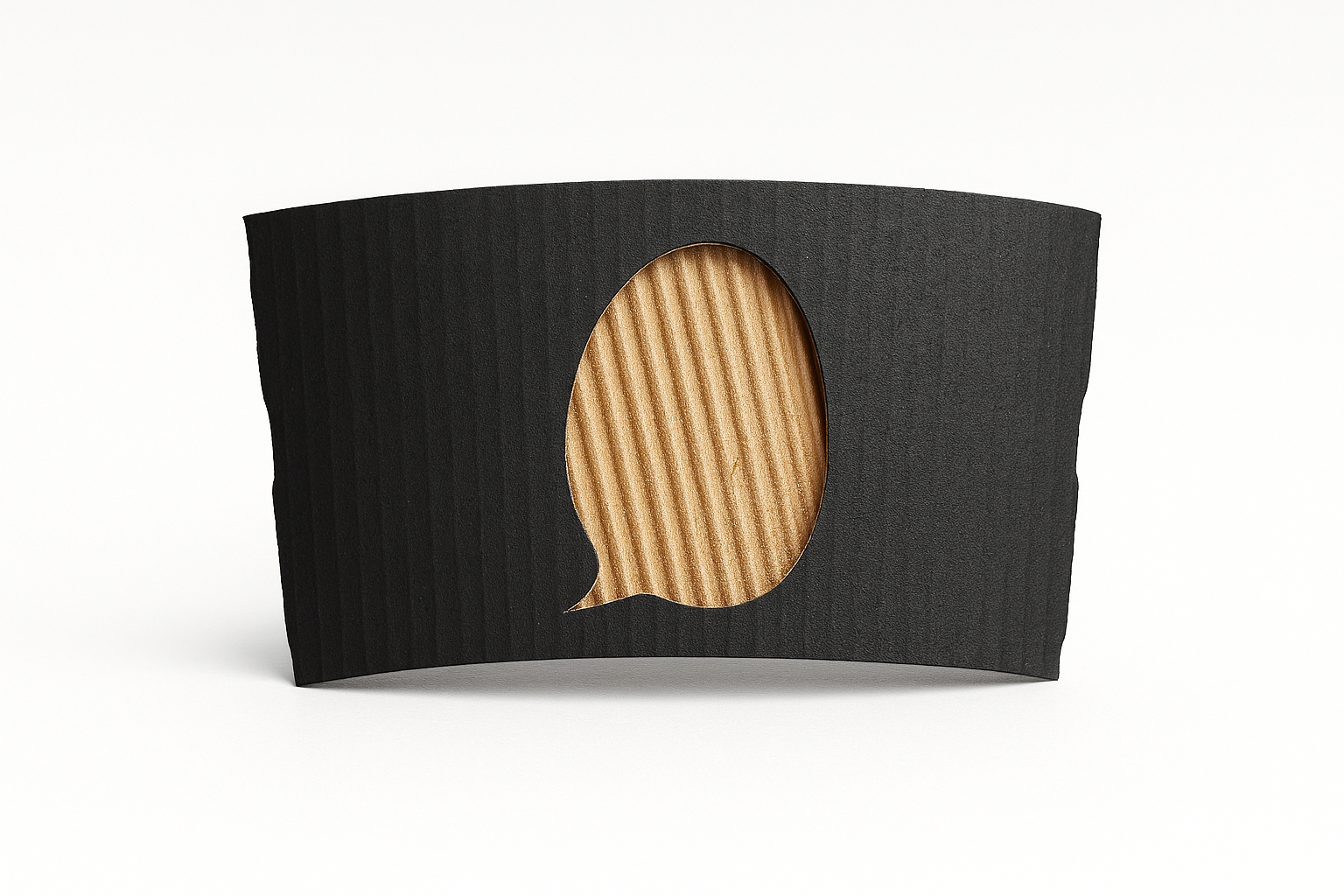 Vaso para café Wafflegg® 12 oz con fajilla y tapa