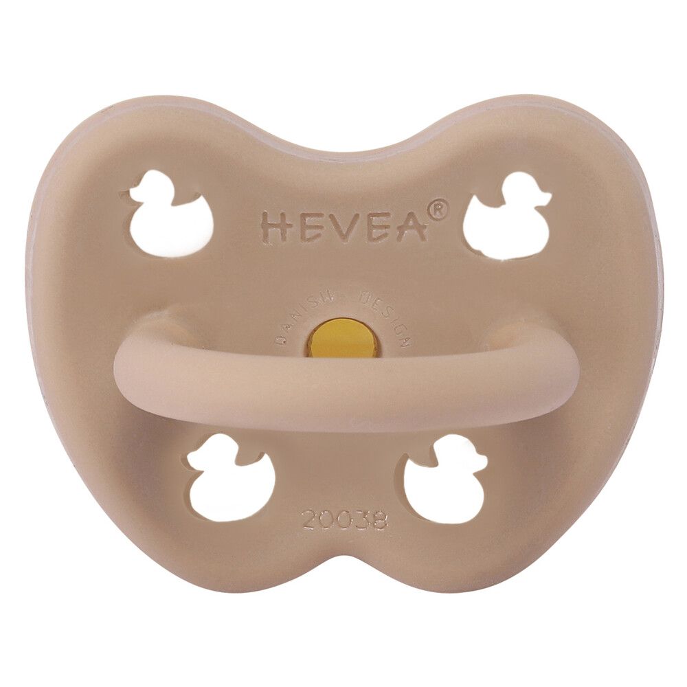 HEVEA Ortodontinis čiulptukas, TAN BEIGE, 3-36 mėn