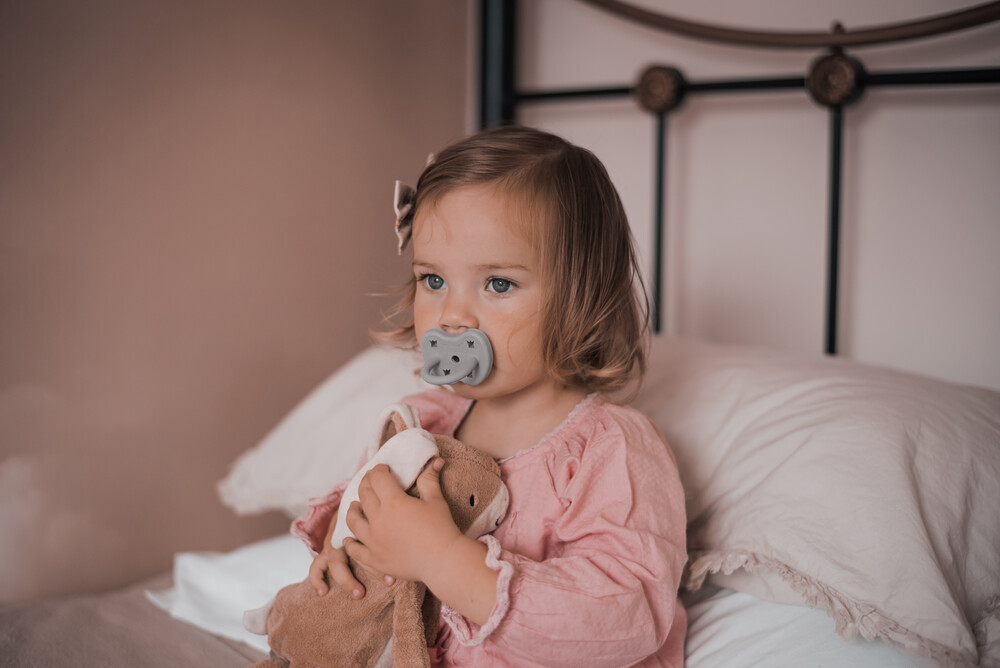 HEVEA Ortodontinis čiulptukas, GORGEOUS GREY, 3-36 mėn