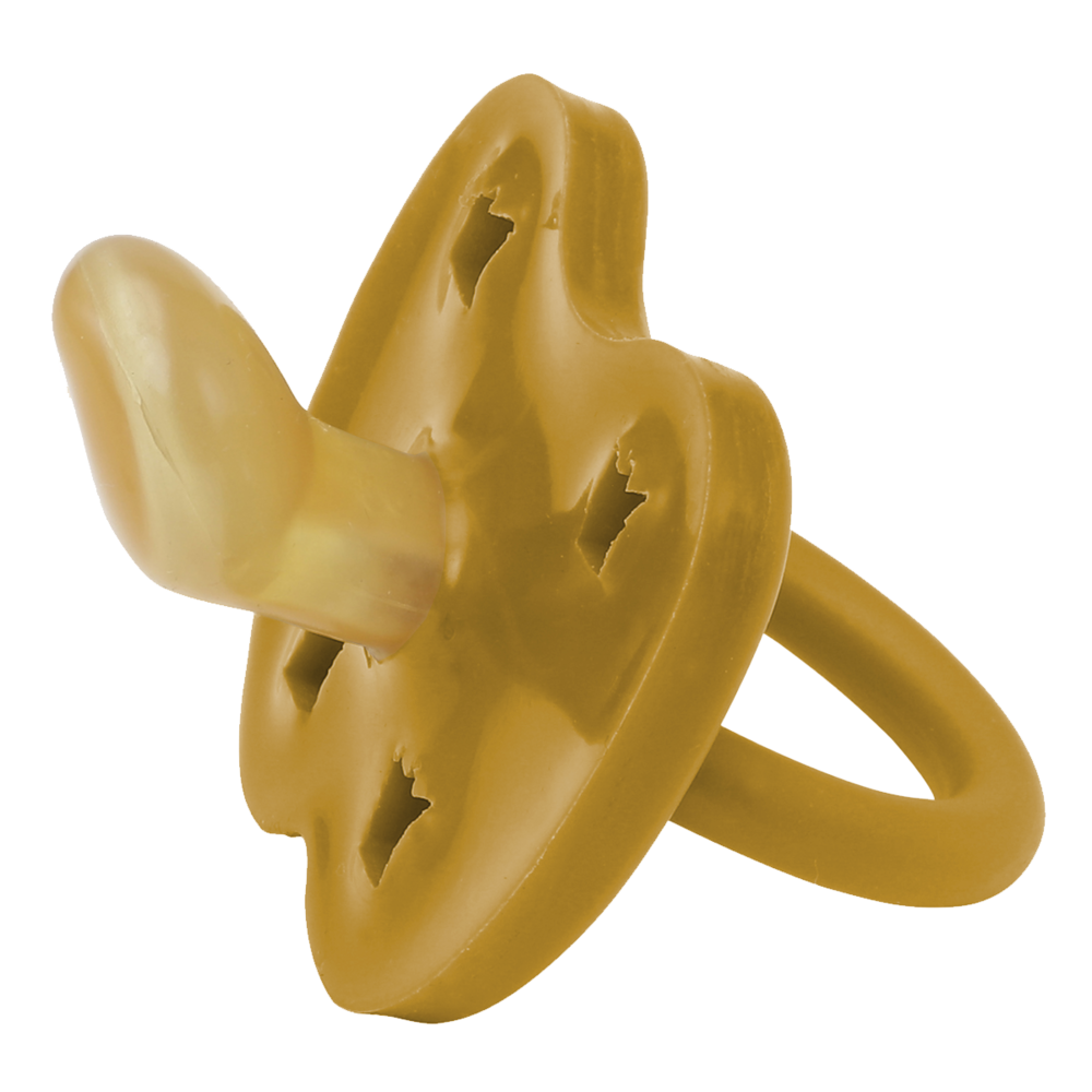 HEVEA Ortodontinis čiulptukas, GOLDEN HONEY, 3-36 mėn