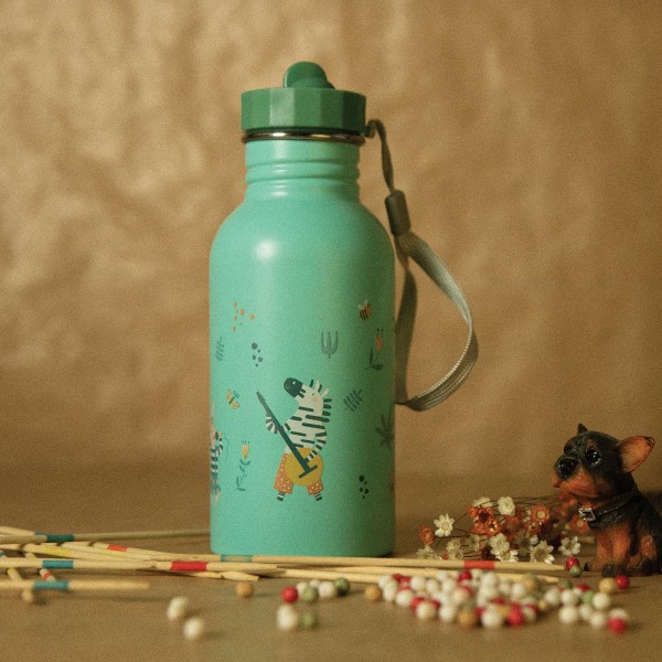 Yoko Design vaikiškas nerūdijančio plieno buteliukas, ANIMAL ROCK, 500 ml