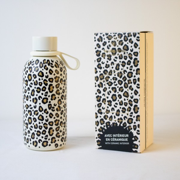 Termo gertuvė BLUSH, CERAMIC LEOPARD, 500 ml