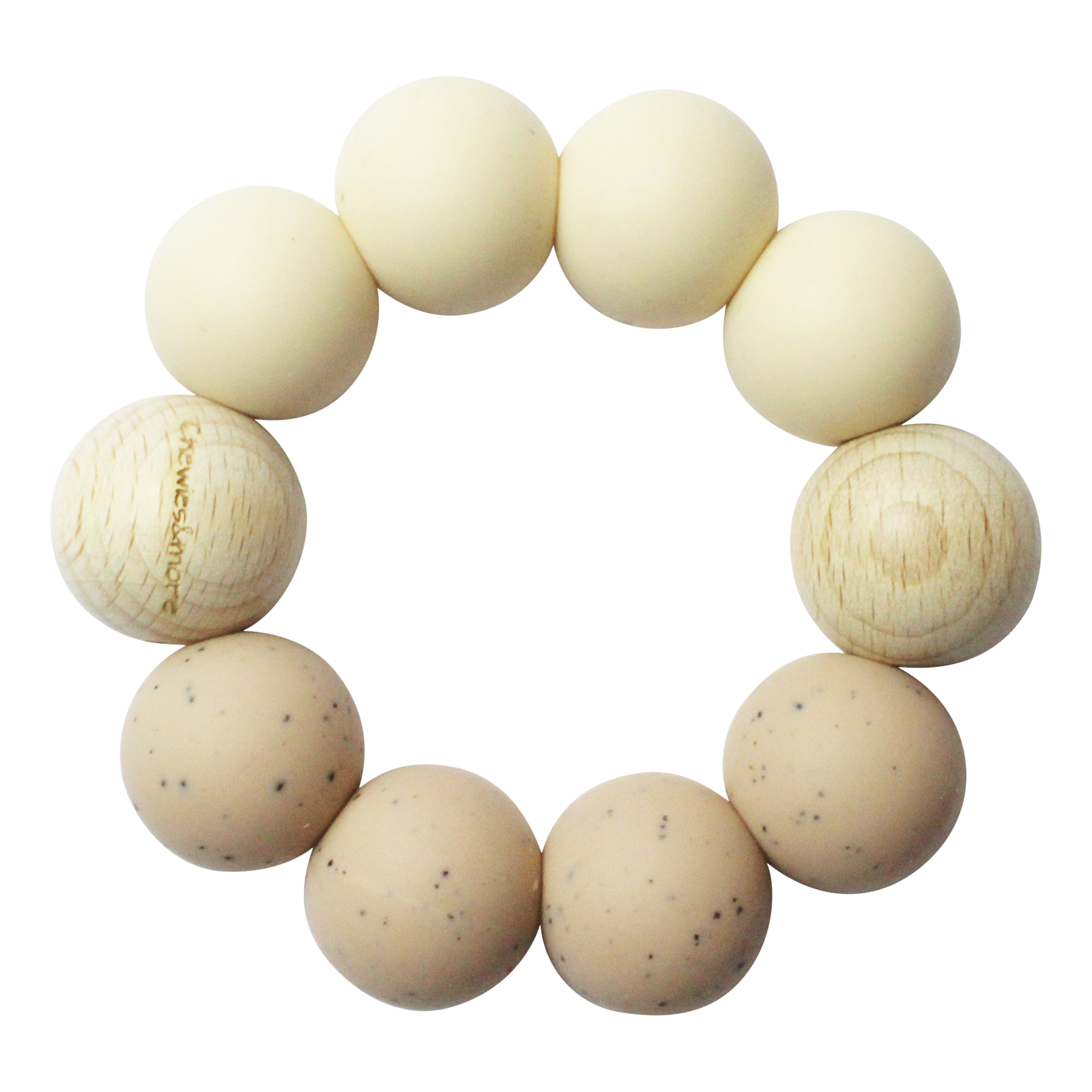 Kramtukas kūdikiams, lazdynų/kreminė