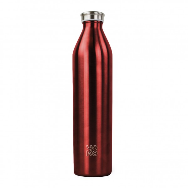 XL nerūdijančio plieno gertuvė, RED, 1000 ml