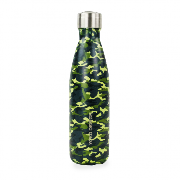 Yoko Design nerūdijančio plieno gertuvė, CAMOUFLAGE, 500 ml