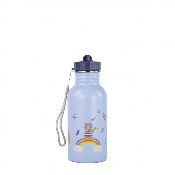 Yoko Design vaikiškas nerūdijančio plieno buteliukas, ANIMAL JAZZ, 500 ml