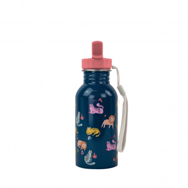 Yoko Design vaikiškas nerūdijančio plieno buteliukas, BIG CATS, 500 ml