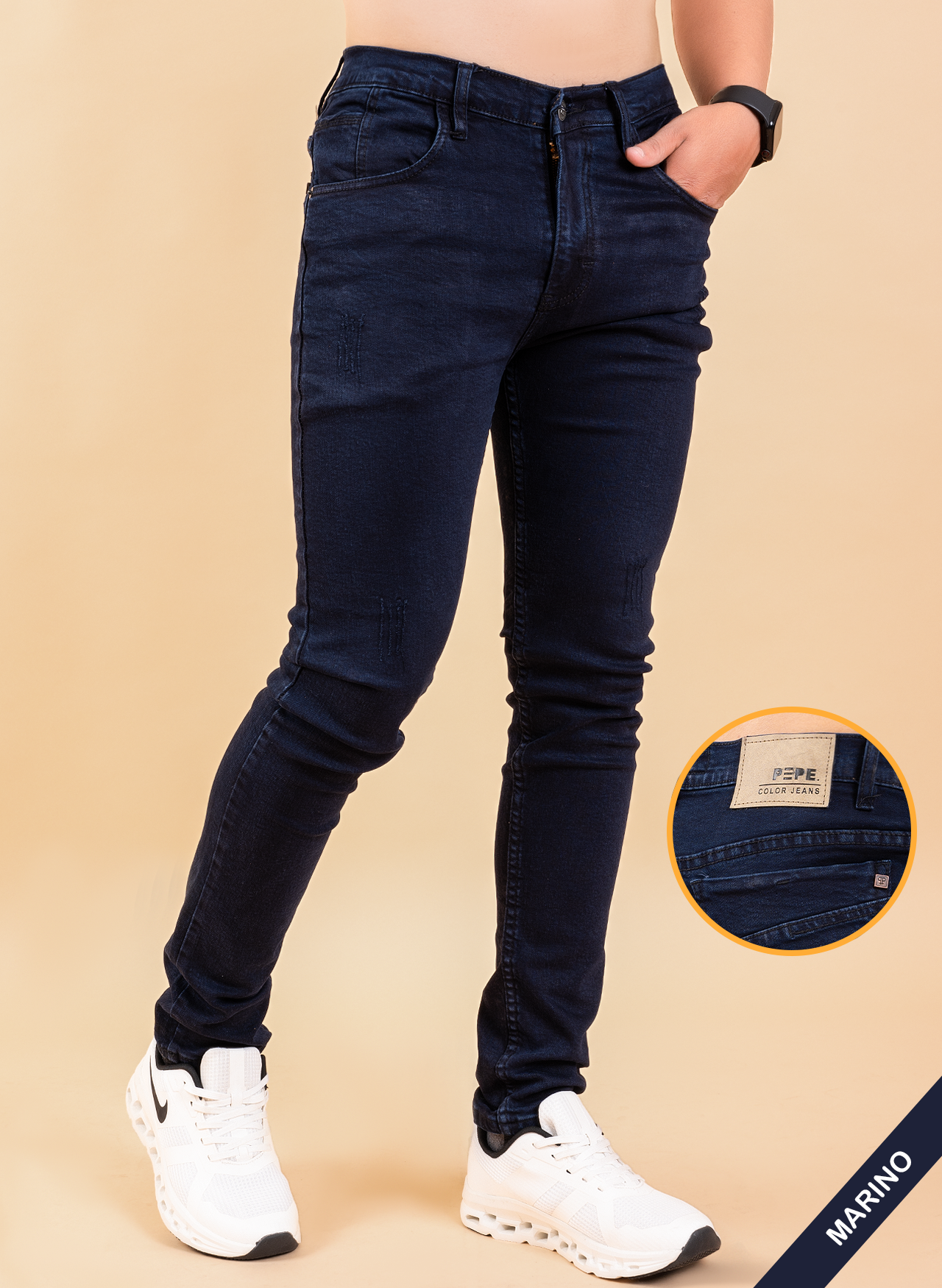 Pantalones Rasgados para Caballero