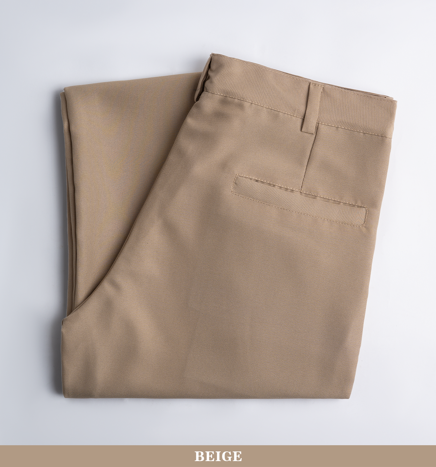 Pantalones de Tela Simples para Caballero