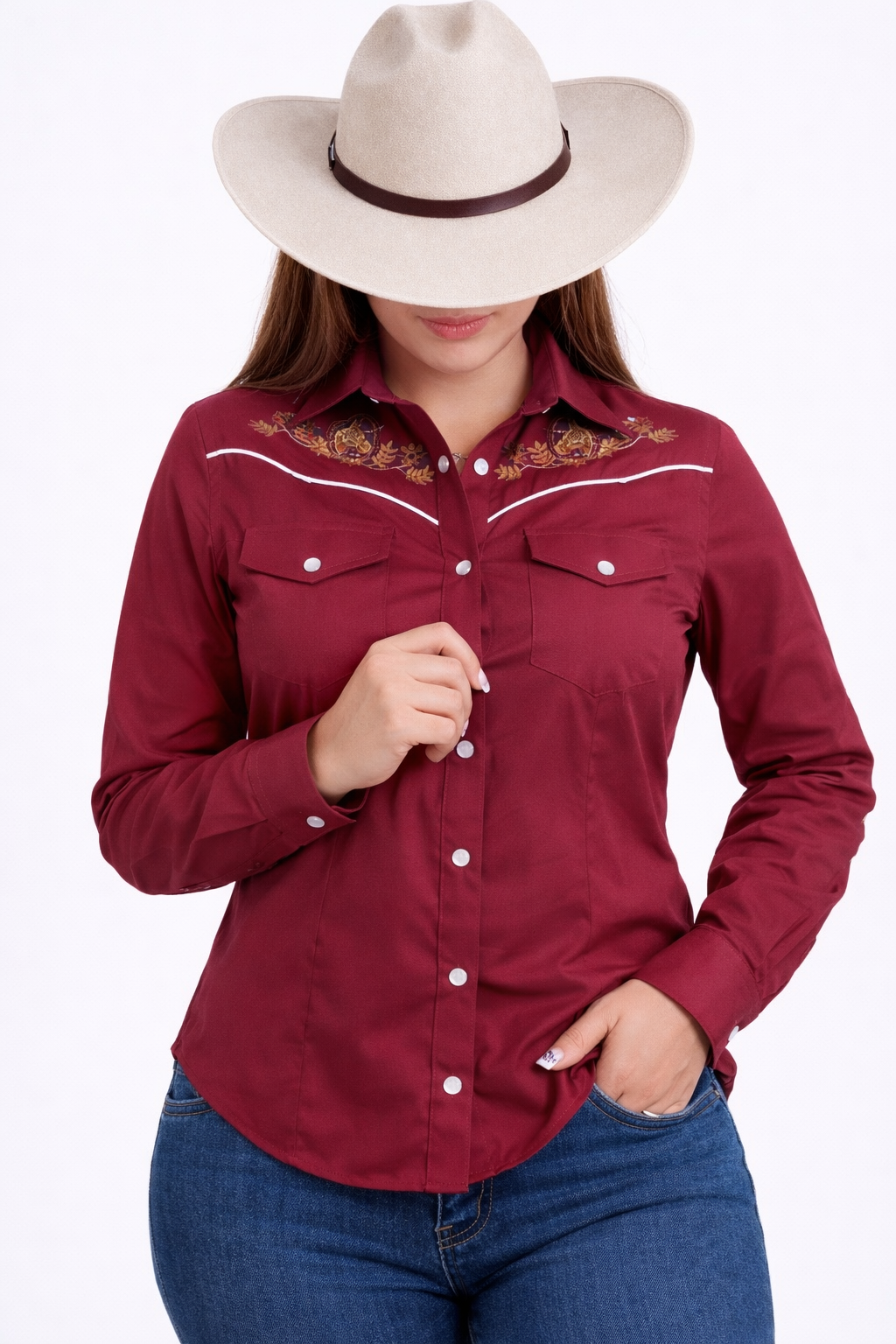 Blusas Estilo Vaqueras Para Dama