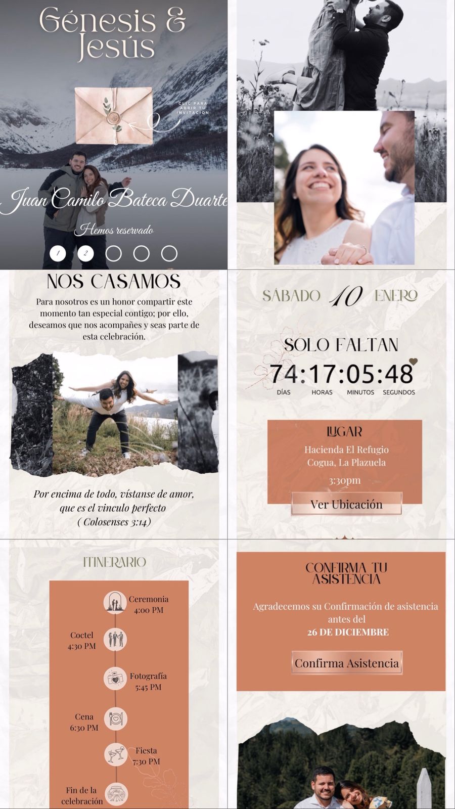 Invitaciones Digitales Personalizadas