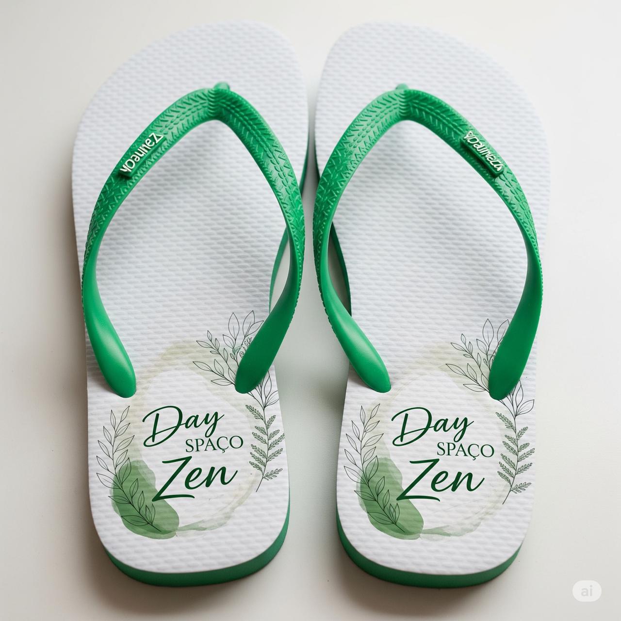 Chinelos personalizados