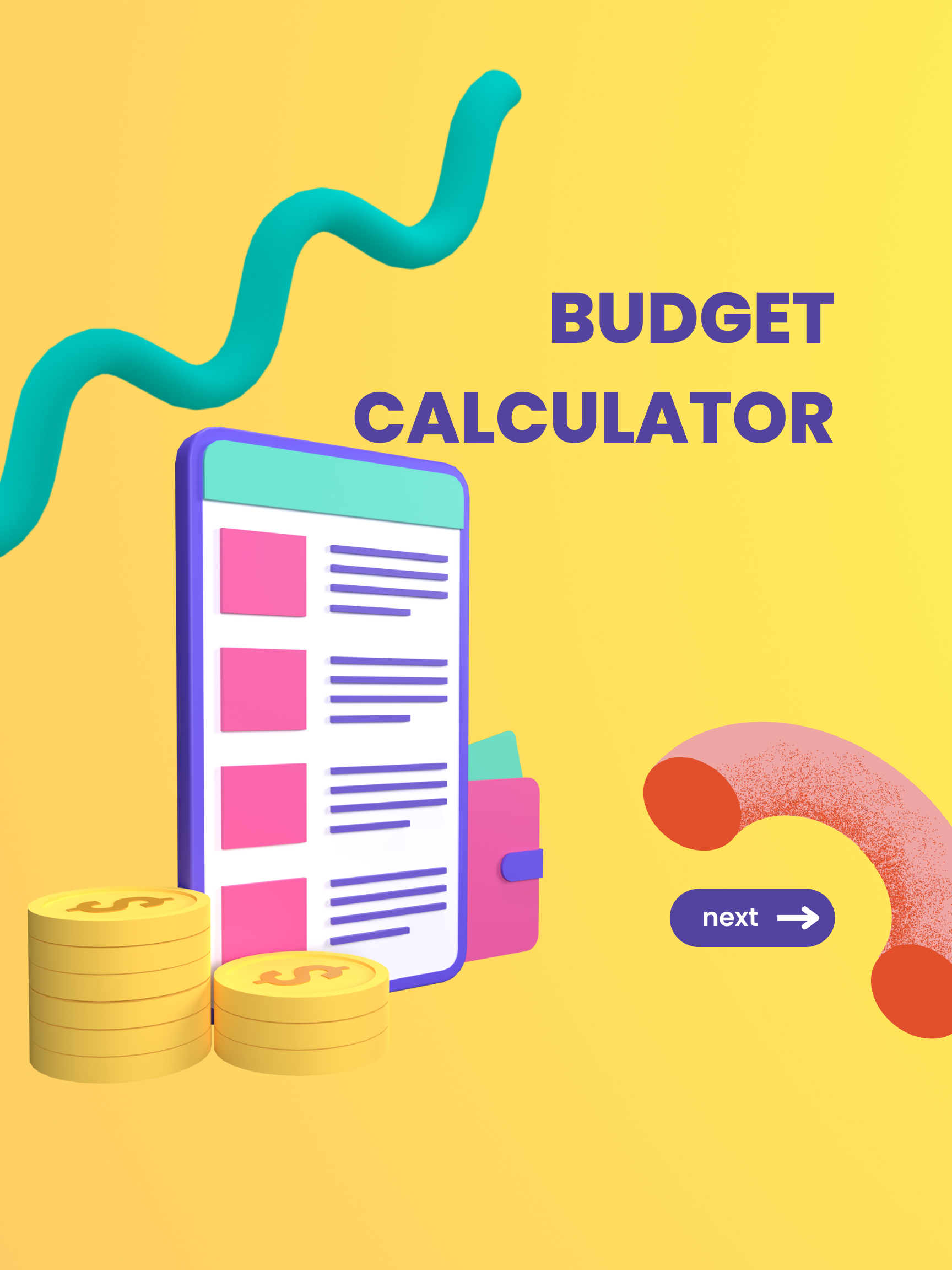 📒 Budget Planner calculator PDF/Excel(Digital)