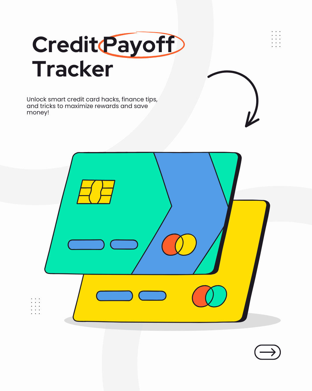 π Credit Payoff Tracker Template (Digital)