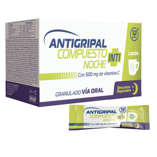 Antigripal Compuesto Noche X sobre