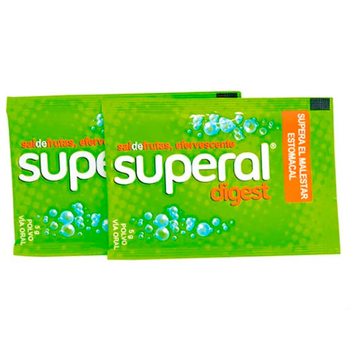 Superal Digest limón Sal De Frutas X Sobre efervescente