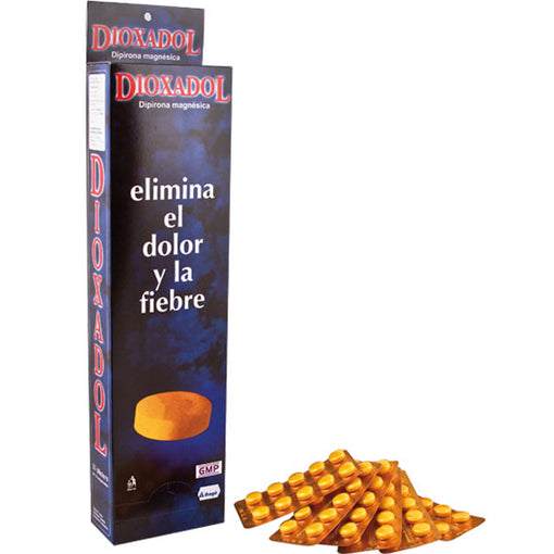 Dioxadol X Comprimido Dipirona magnesica 500 mg