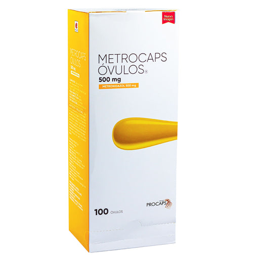 Metrocaps Óvulos 500 mg (Metronidazol 500 mg)