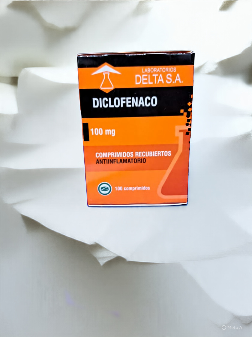 Diclofenaco Sódico 100 mg X Comprimido 
