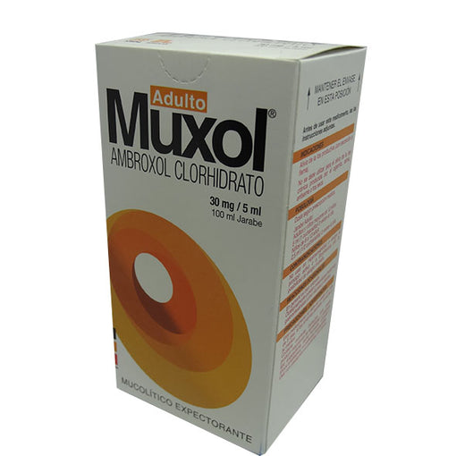 Muxol adulto Jarabe X 100 ml  Ambroxol 30 mg/5 ml 