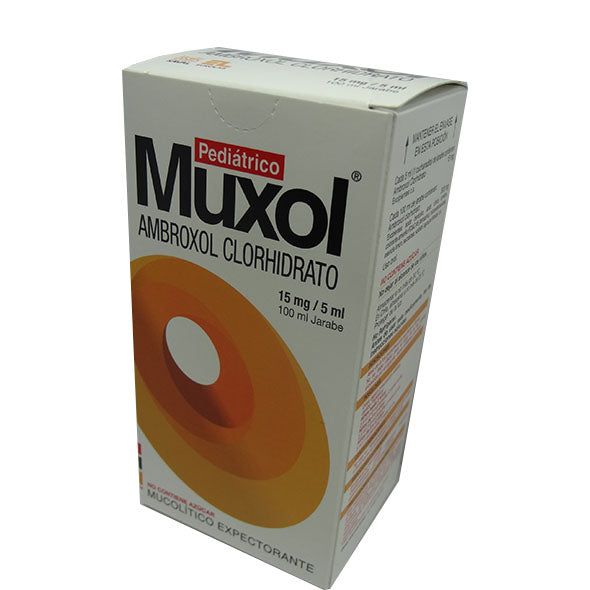 Muxol Pediátrico Jarabe X 100 ml Ambroxol 15 mg
