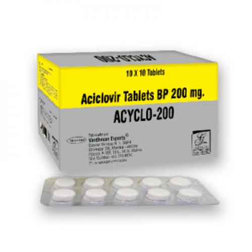 Acyclo 200 X Comprimido Aciclovir 200 mg