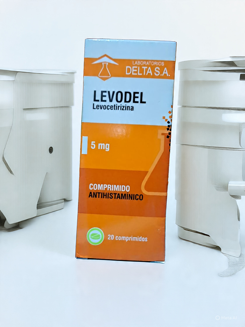 Levodel X comprimido Levocetirizina 5 mg 