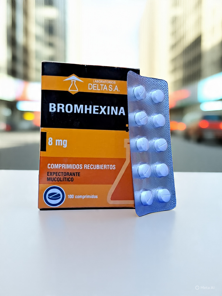 Bromhexina 8 mg X Comprimido 