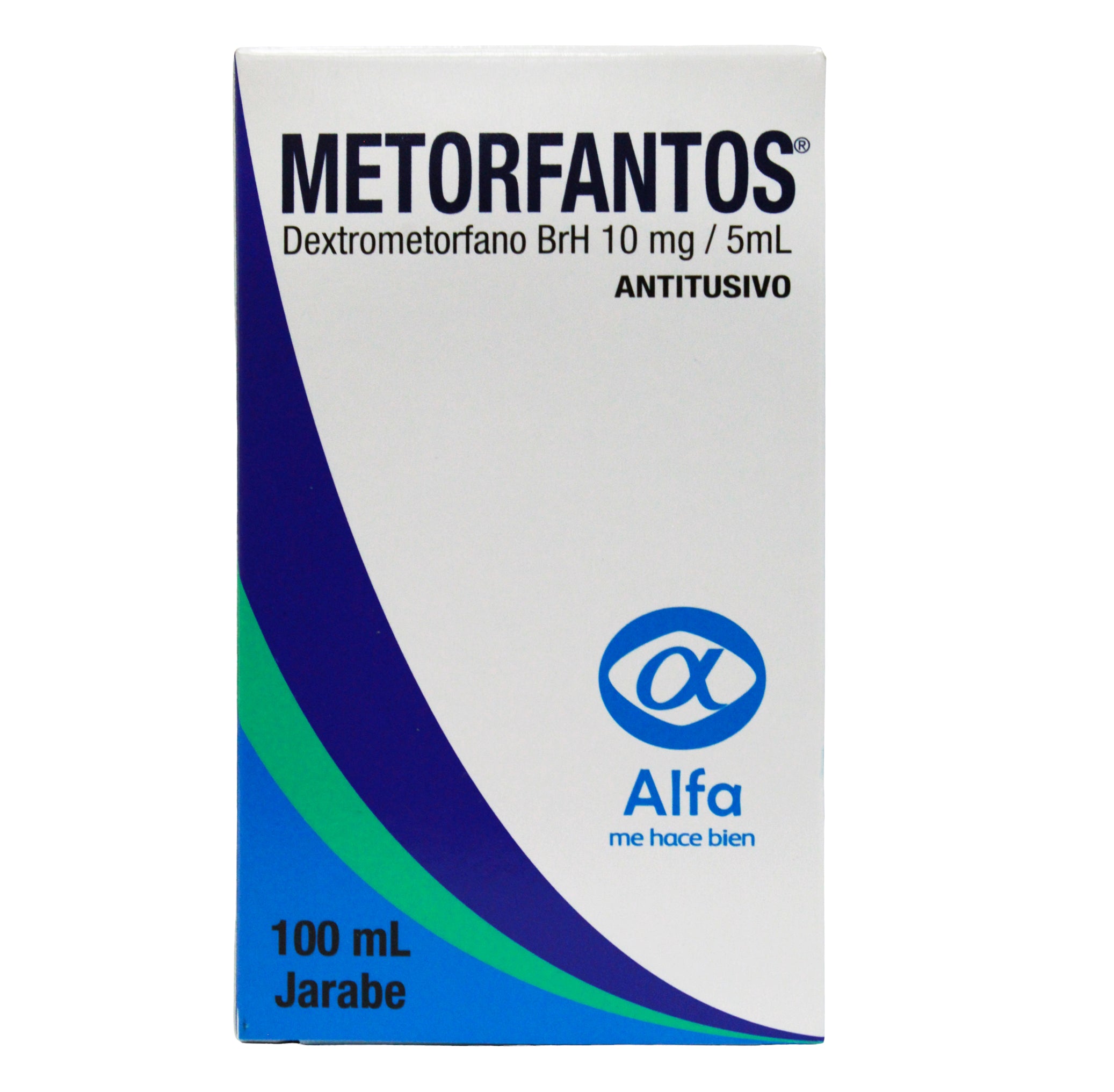 Metorfantos Jarabe X100 ml dextrometorfano 10 mg/ 5ml