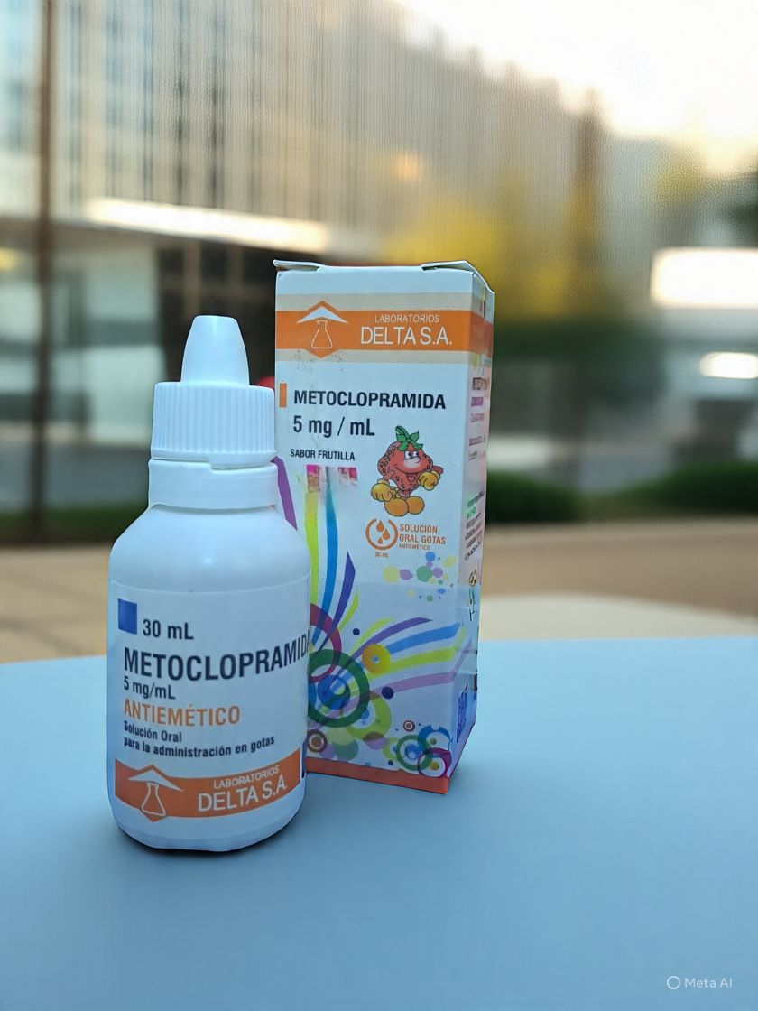 Metoclopramida 5 mg/mL 30 mL X Solución Oral Gotas