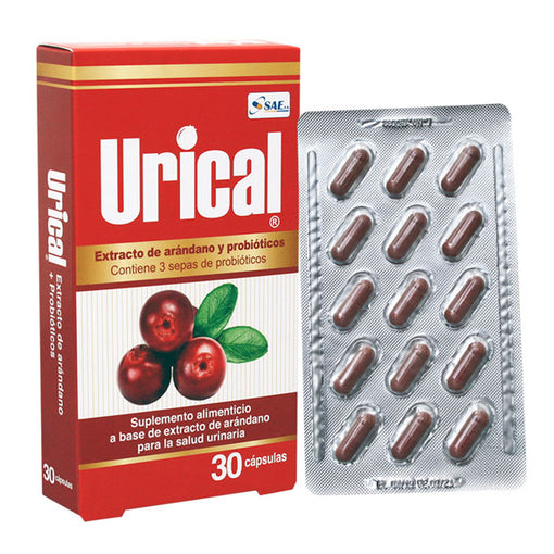 Urical X Cápsula / Arandano Y Probioticos