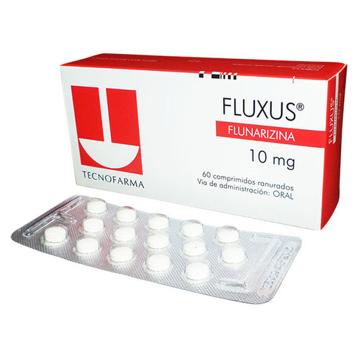 Fluxus X Comprimido Flunarizina 10mg