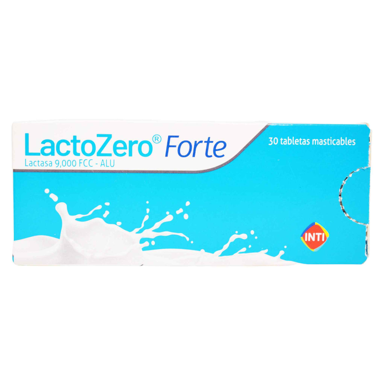 LactoZero Forte X Tabletas Masticables _ Lactasa 9,000 FCC-ALU