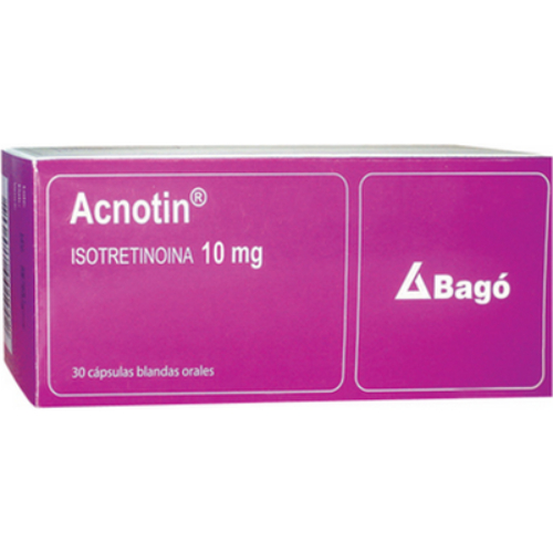 Acnotin 10 Mg Isotretinoina X Capsula Blanda