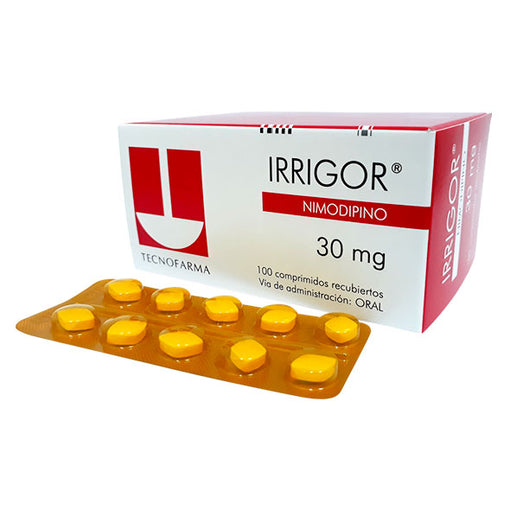 Irrigor X tableta Nimodipino 30 mg