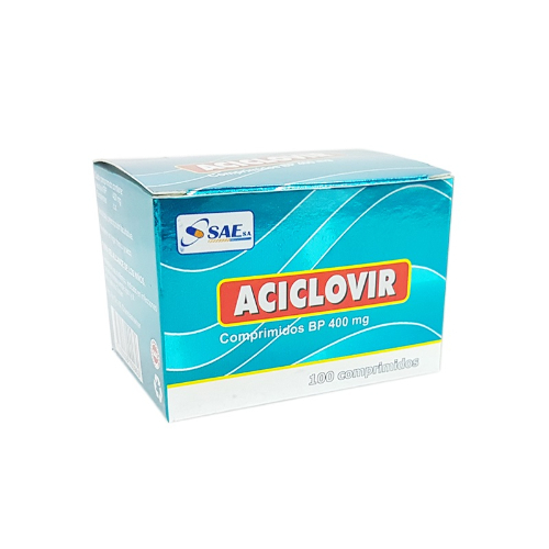 Aciclovir 400 mg X comprimidos