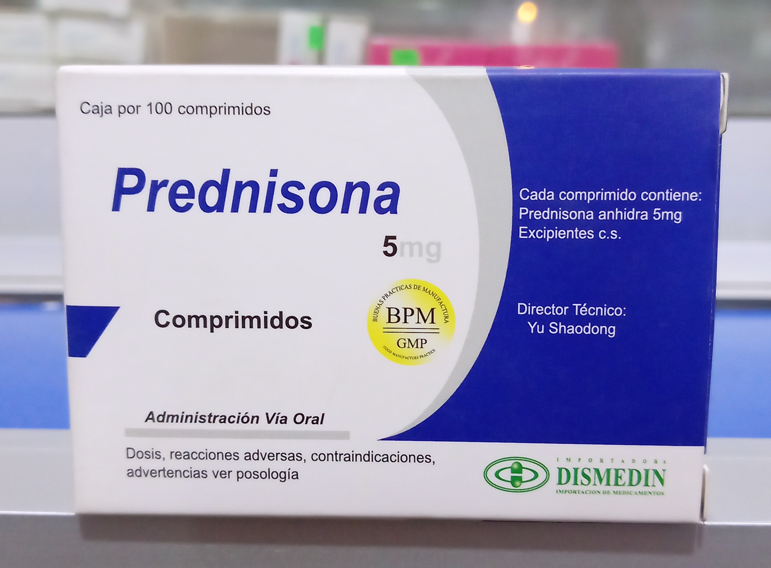Prednisona 5Mg X Comprimido 